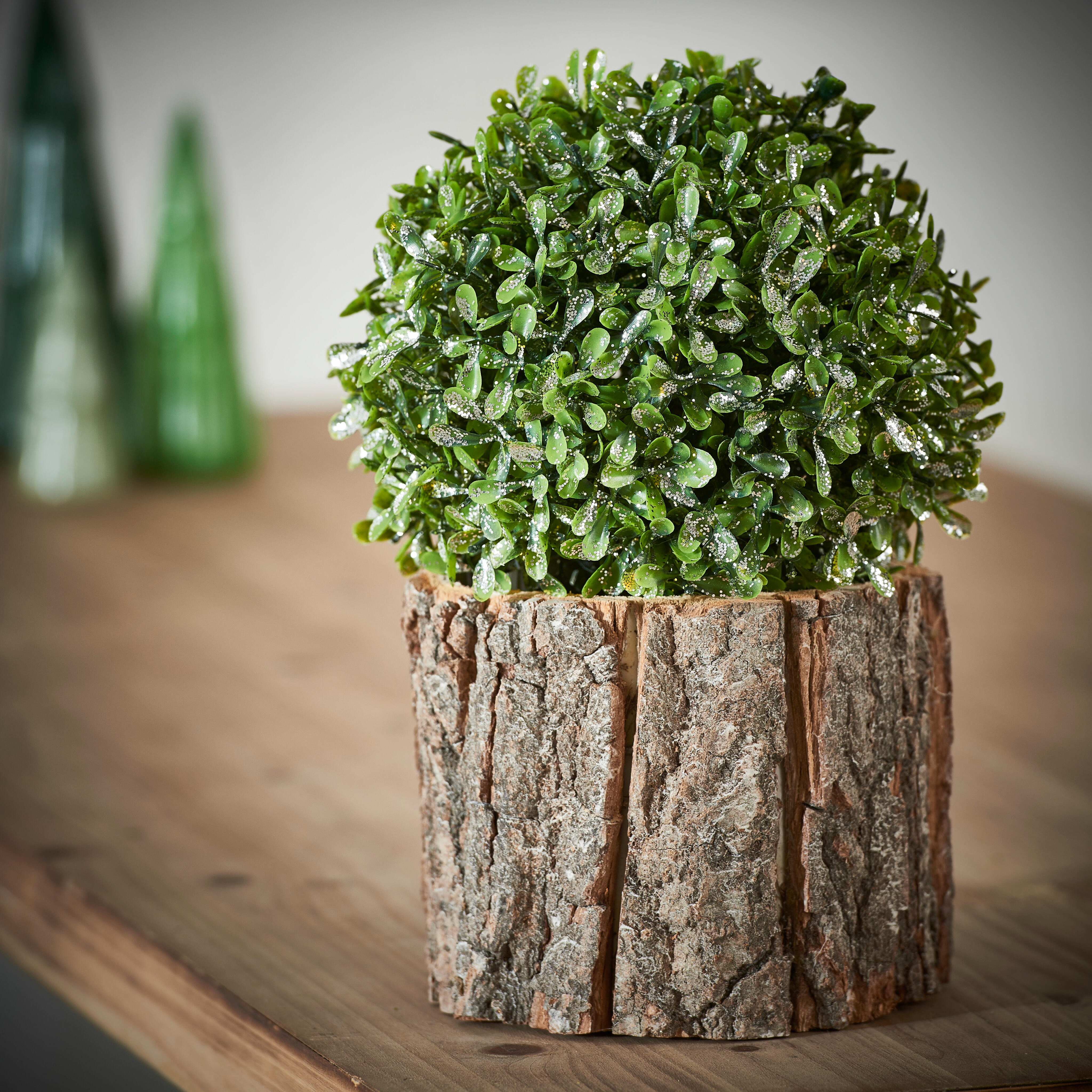 GLITTER Kunstgrasbol groenØ 15,5 cm