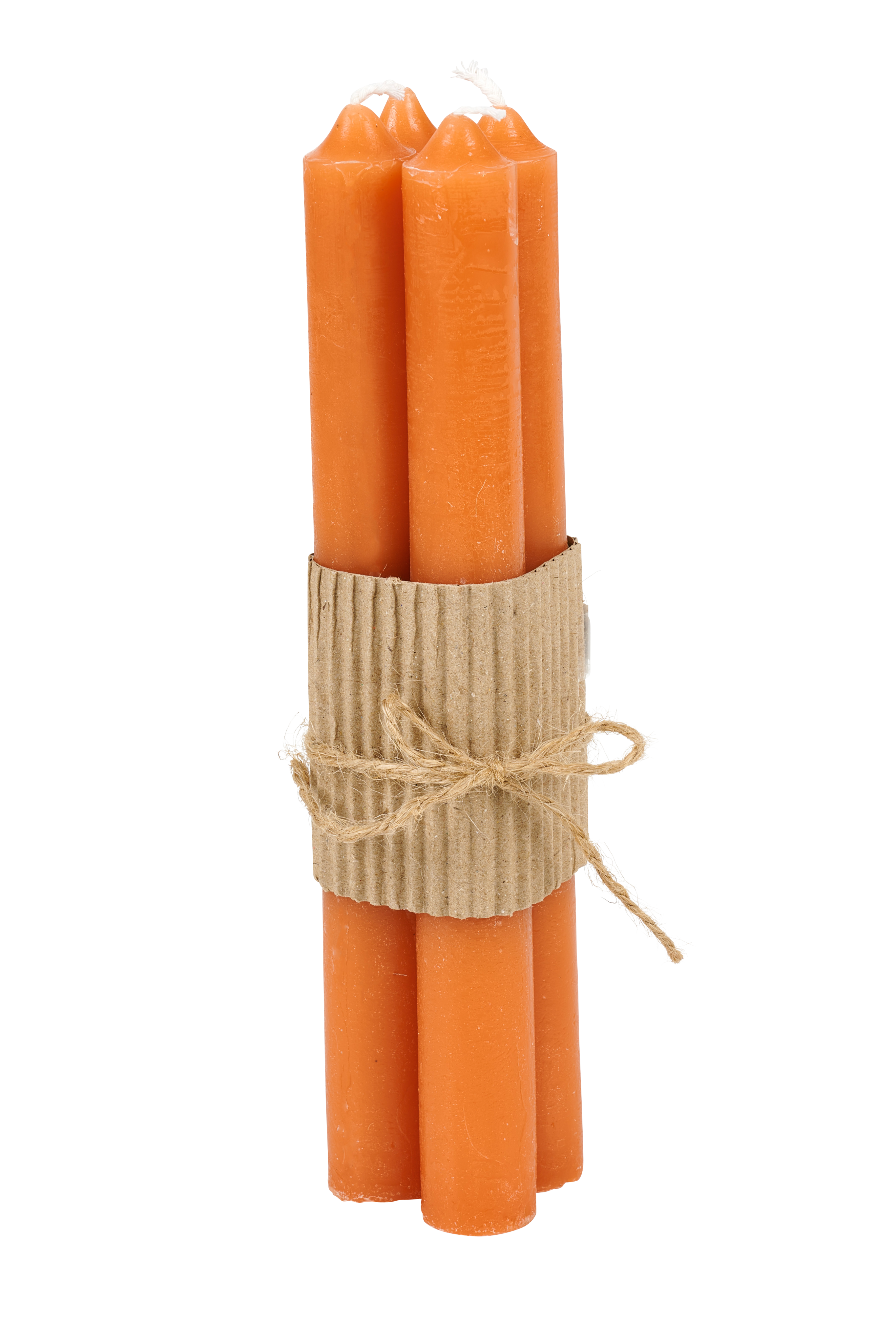 SHORTY Dinerkaarsen oranjeH 20 cm - Ø 2,1 cm