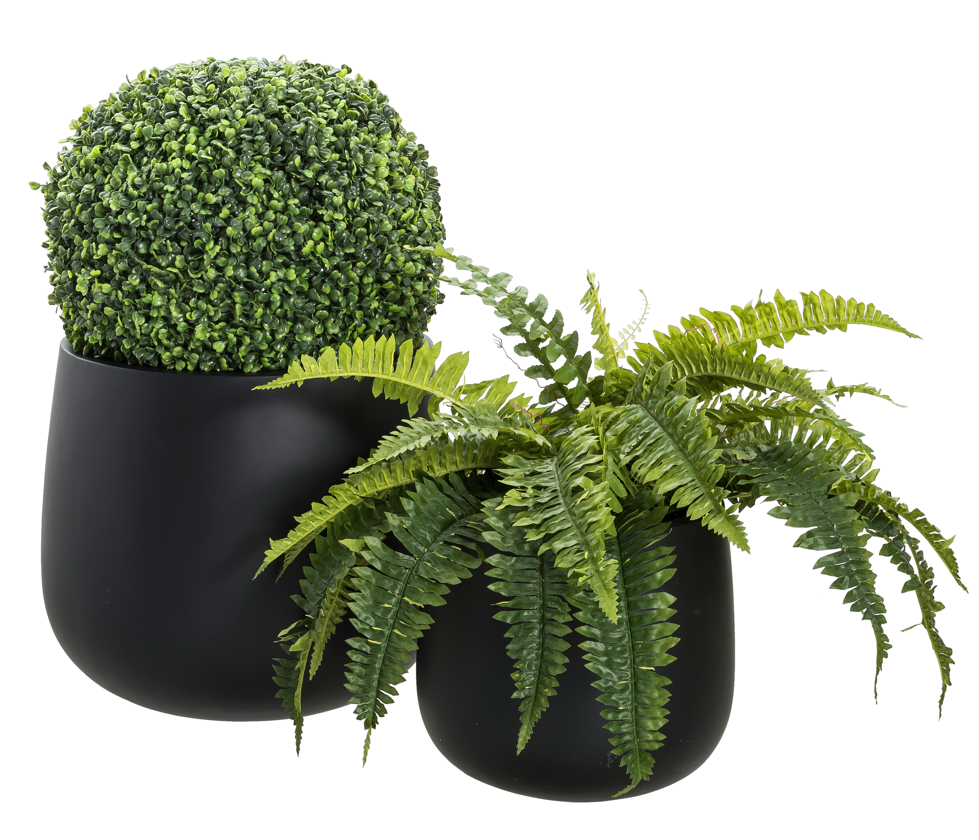 SENSE Tuinpot zwartH 26 cm - Ø 28,5 cm