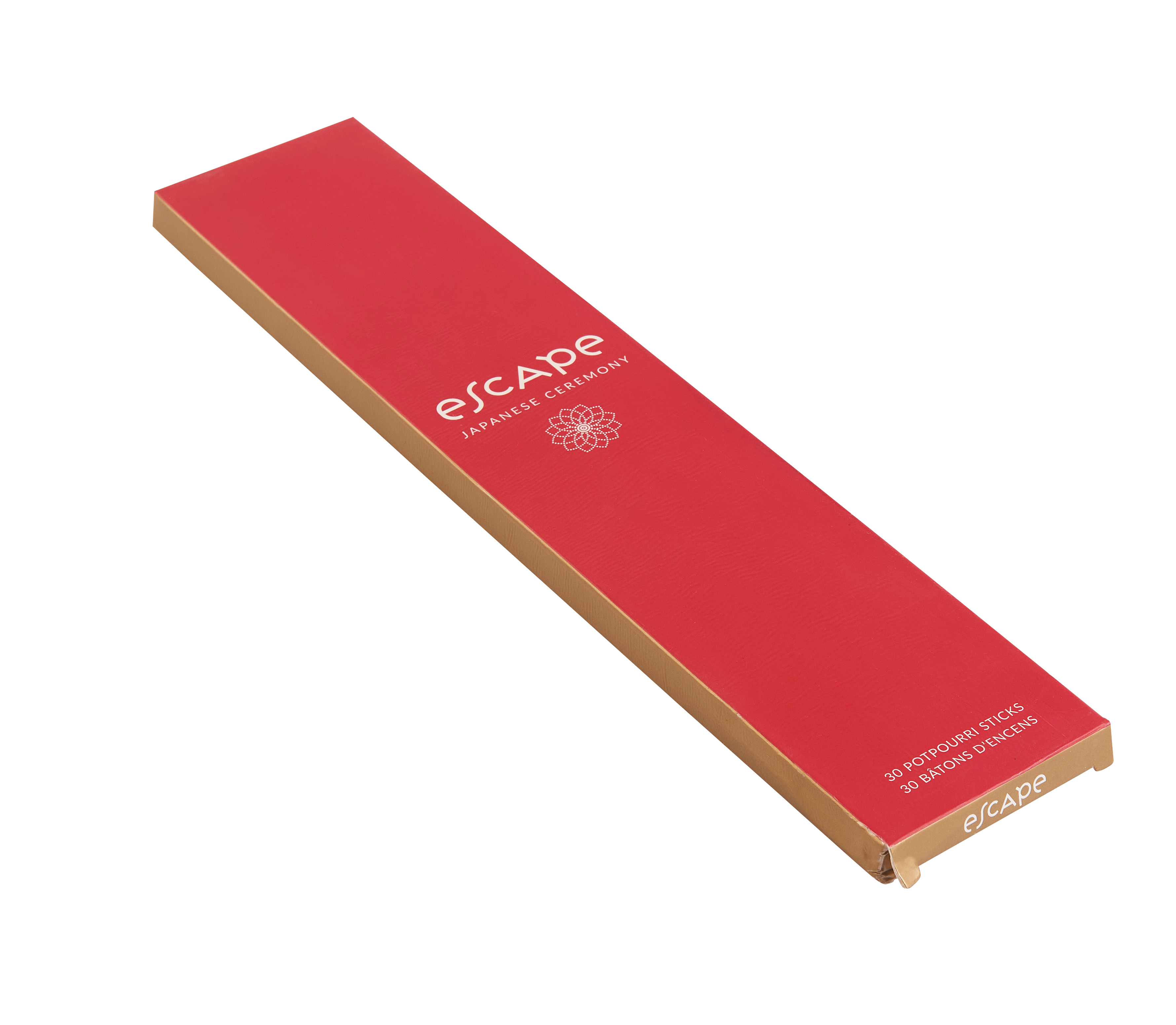 ESCAPE JAPANESE CEREMONY Wierook 30 sticks rood