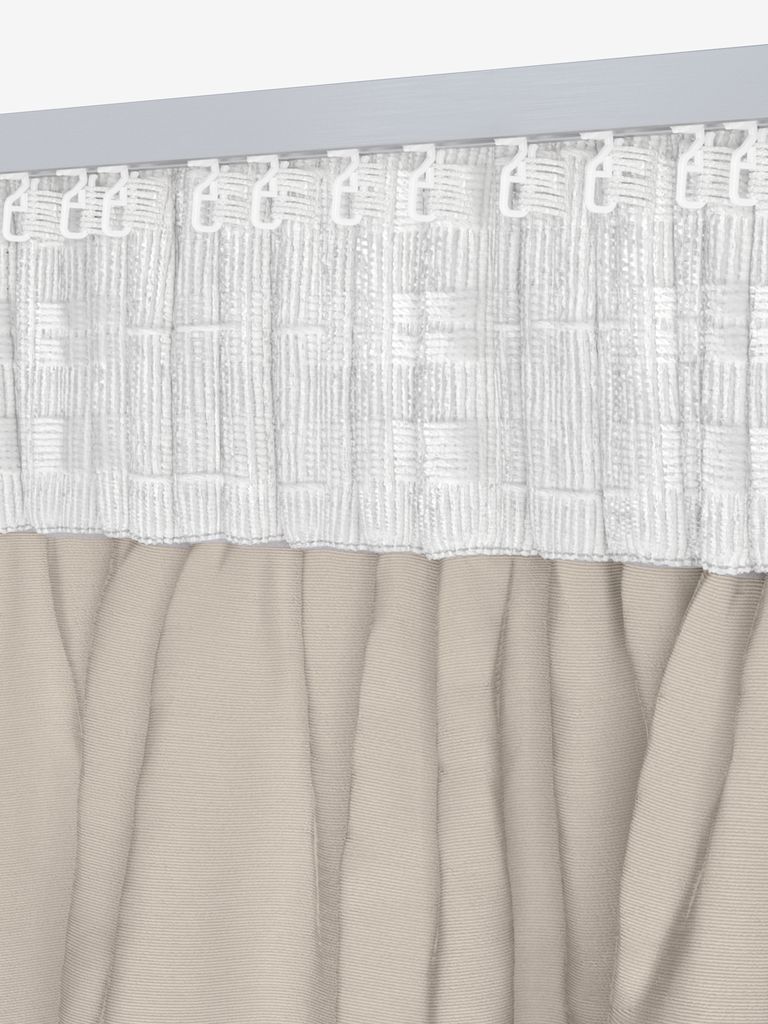 Curtain AUSTRA 1x140x300 velvet beige - CASA