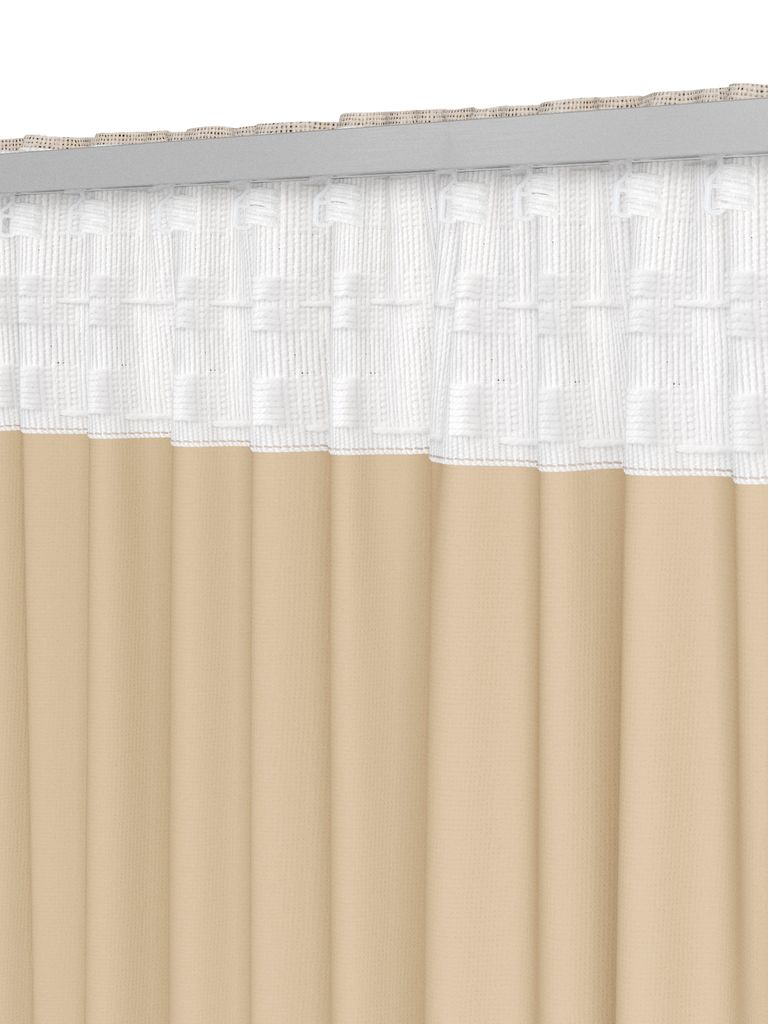 Blackout curtain ALDRA 1x140x175 sand - CASA