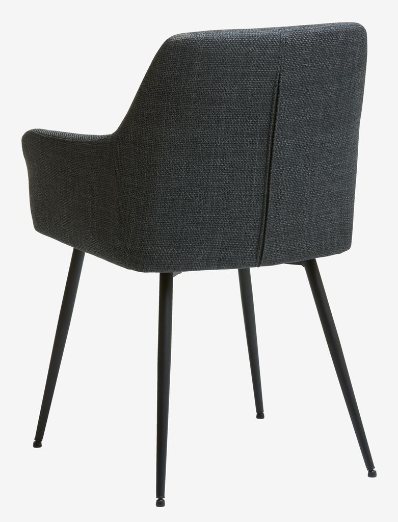 Dining chair PURHUS grey/black