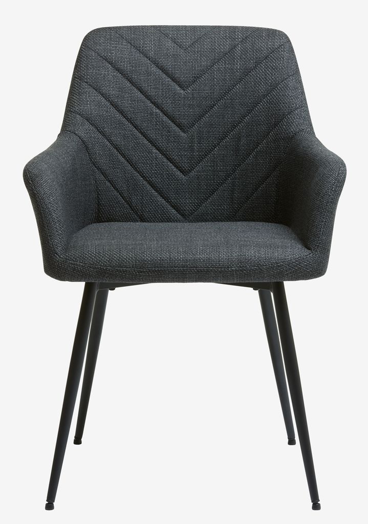 Dining chair PURHUS grey/black