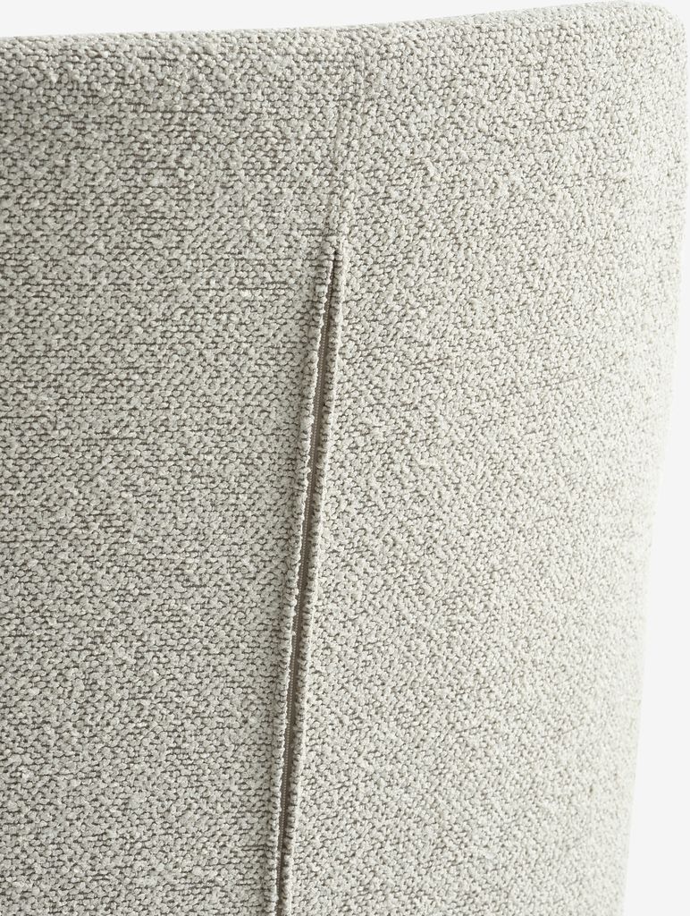 Dining chair PURHUS off-white/black - CASA