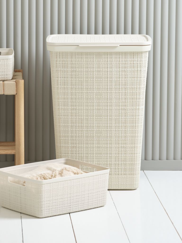Laundry basket JUTE W42xL34xH60cm 58L - CASA