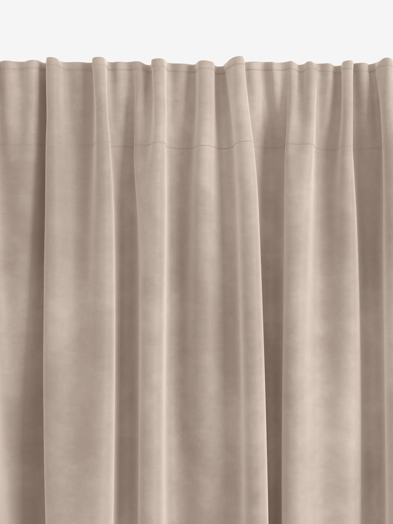 Curtain AUSTRA 1x140x300 velvet beige - CASA