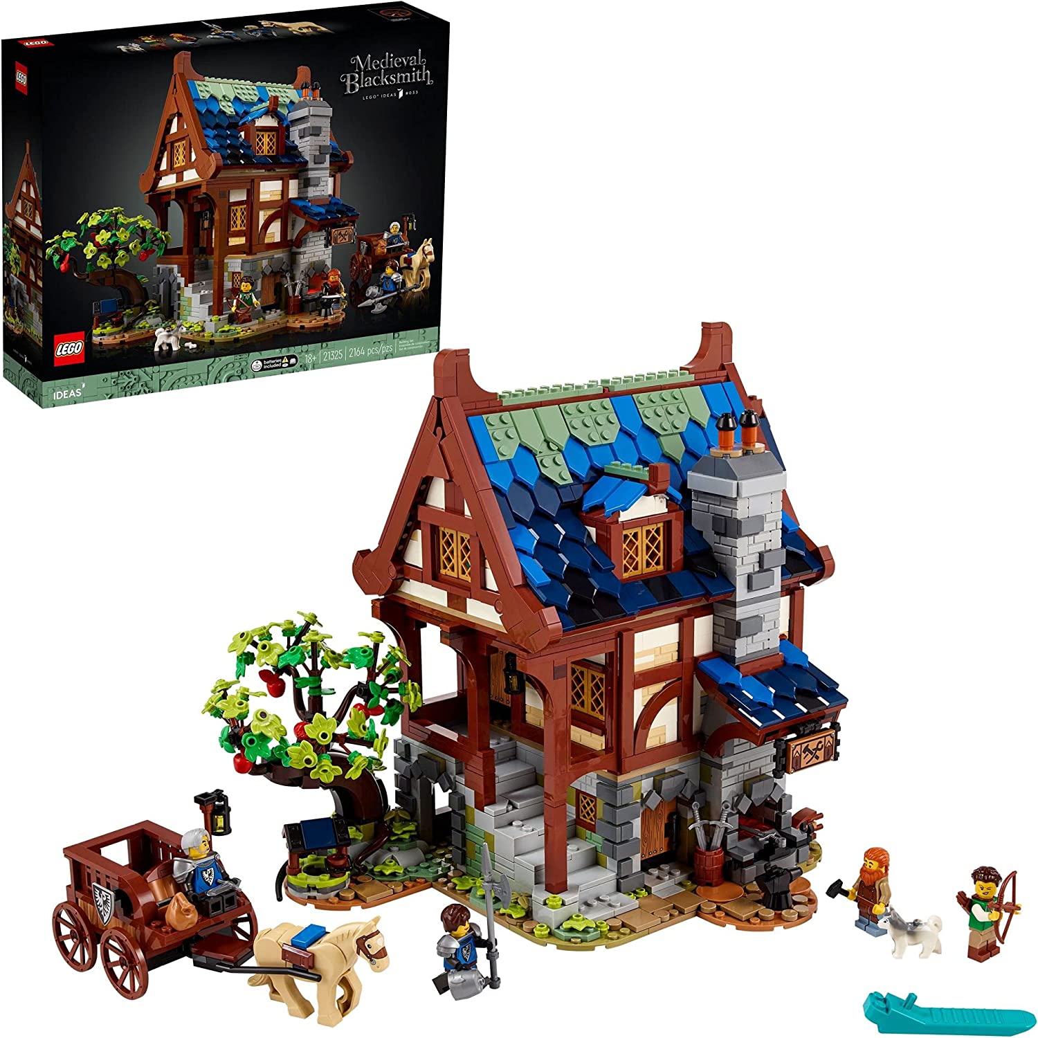 LEGO 21325 LEGO IDEAS MEDIEVAL BLACKSMITH