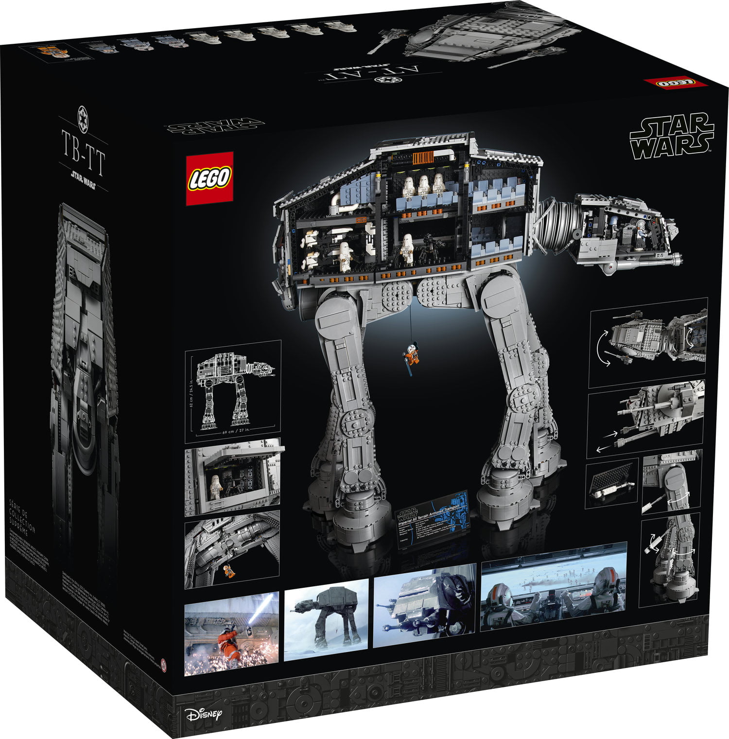 LEGO Star Wars AT-AT 75313 Ultimate Collector Series Building Kit (6,785Pieces)