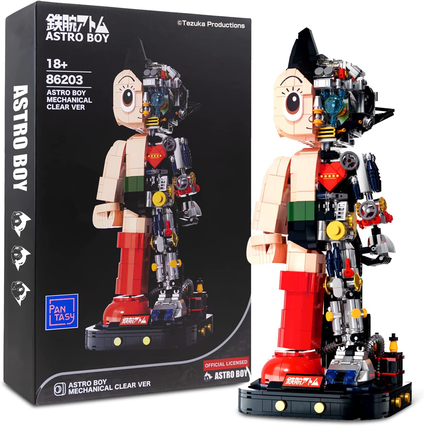 LEGO BRICKKK Pantasy Astro Boy Building Kit, Cool Building Sets for Adults