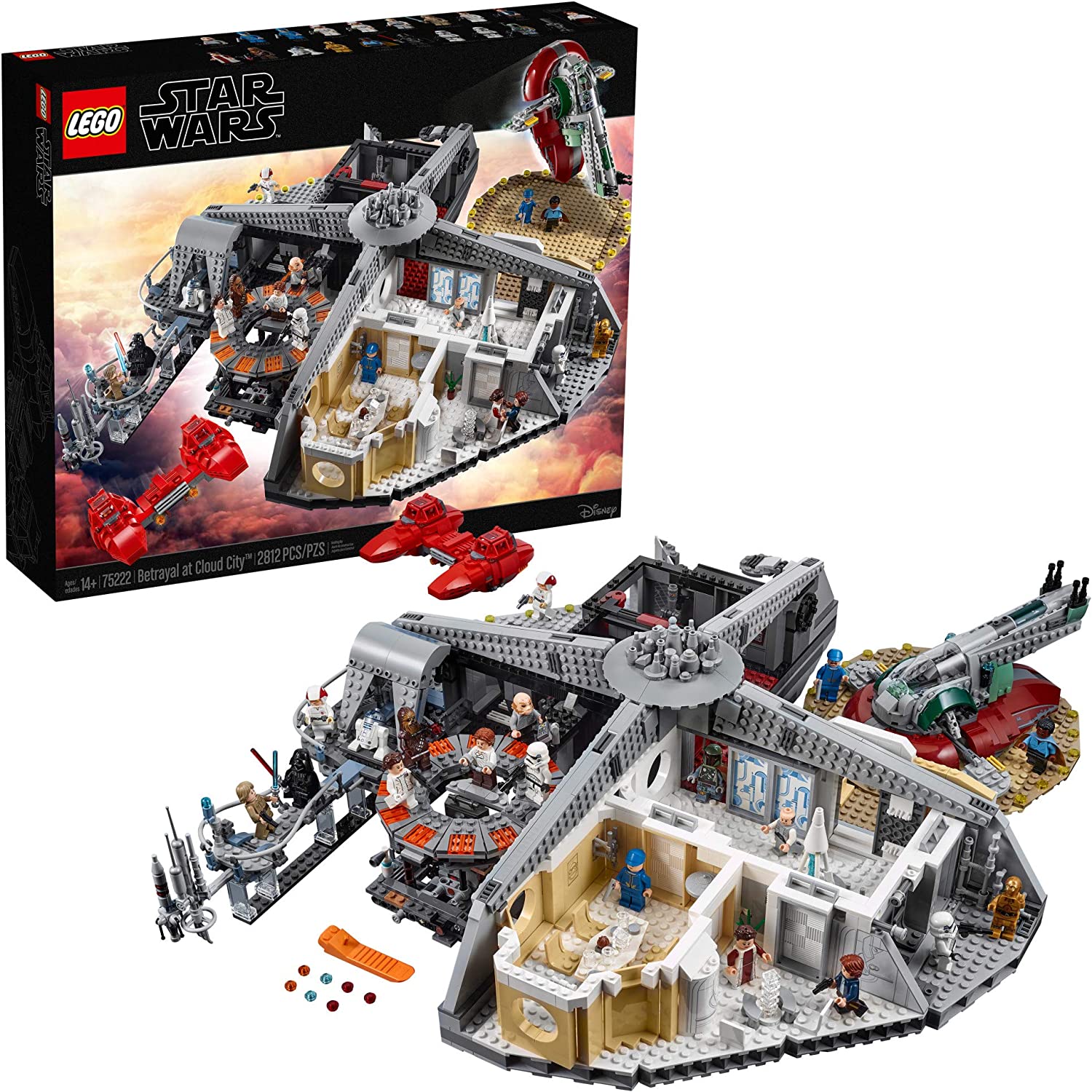 LEGO STAR WARS BETRAYAL AT CLOUD CITY 75222