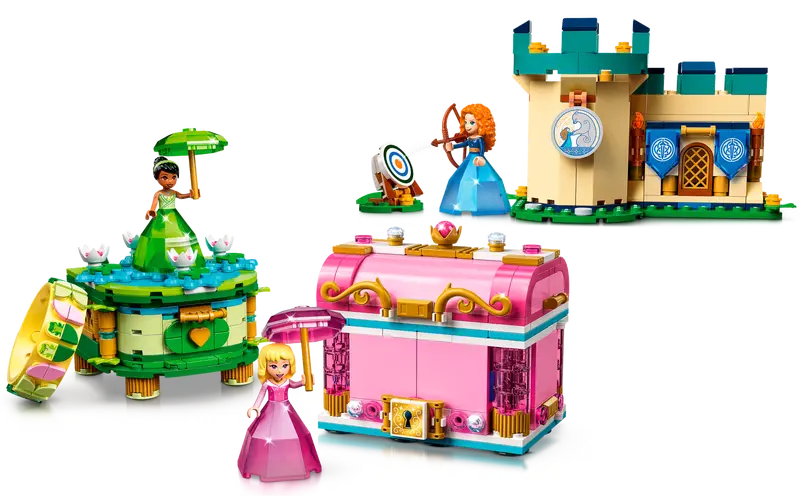 Aurora, Merida and Tiana’s Enchanted Creations