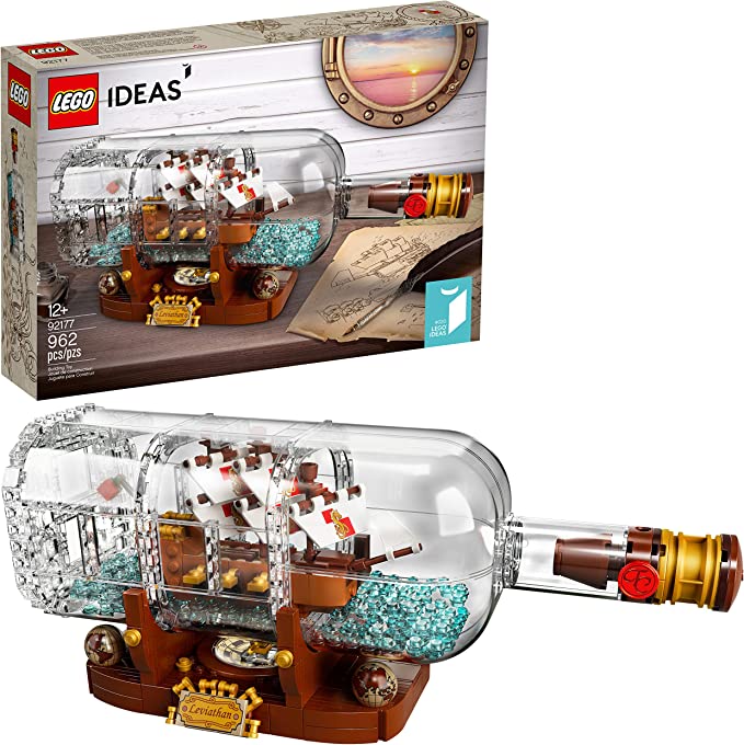 LEGO Ideas Ship in a Bottle 92177 Expert Building Kit