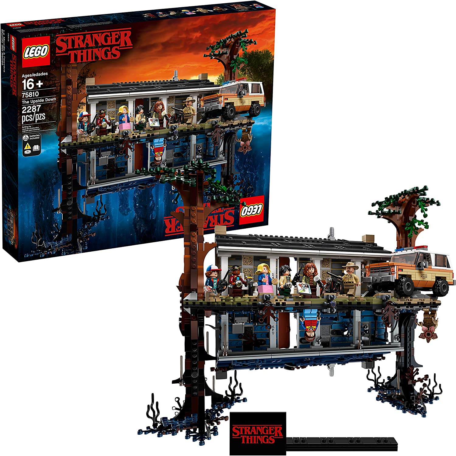 LEGO 75810 STRANGER THINGS THE UPSIDE DOWN