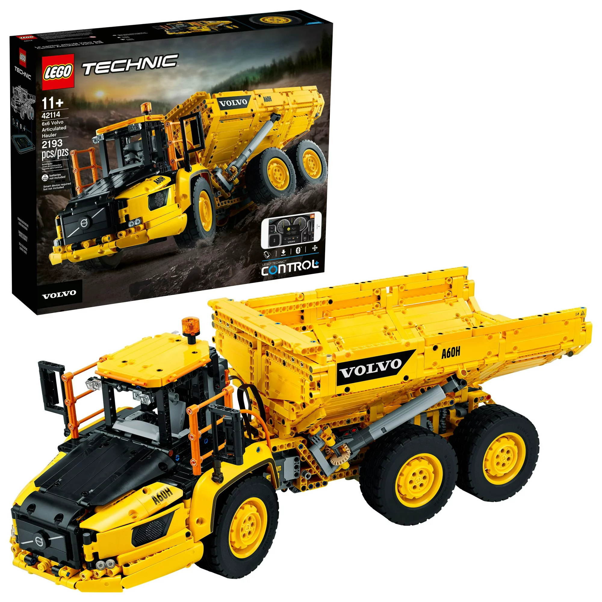 LEGO 42114 TECHNIC 6X6 VOLVO ARTICULATED HAULER
