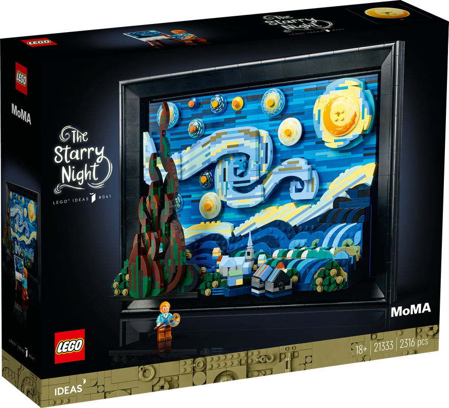 LEGO 21333 IDEAS VINCENT VAN GOGH - THE STARRY NIGHT