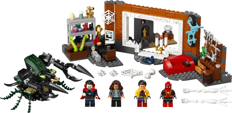 Spider-Man at the Sanctum Workshop