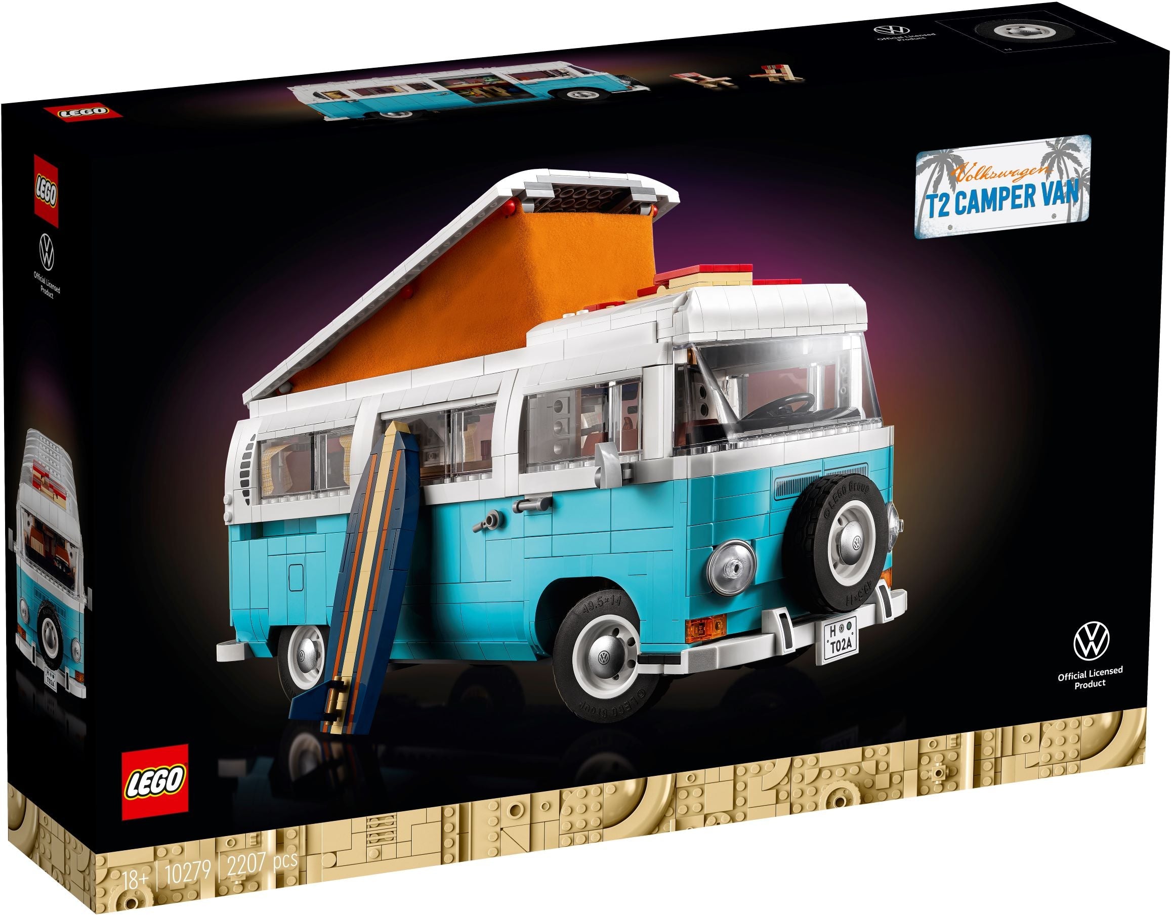 LEGO 10279 ICONS VOLKSWAGEN T2 CAMPER VAN