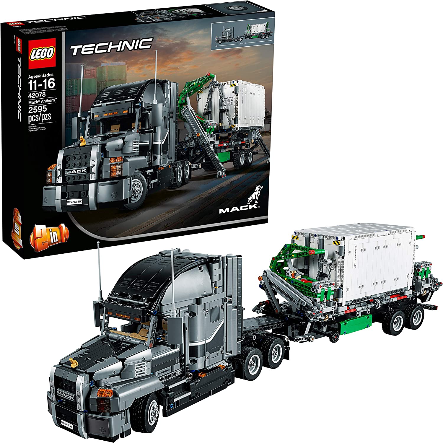 LEGO TECHNIC MACK ANTHEM 42078