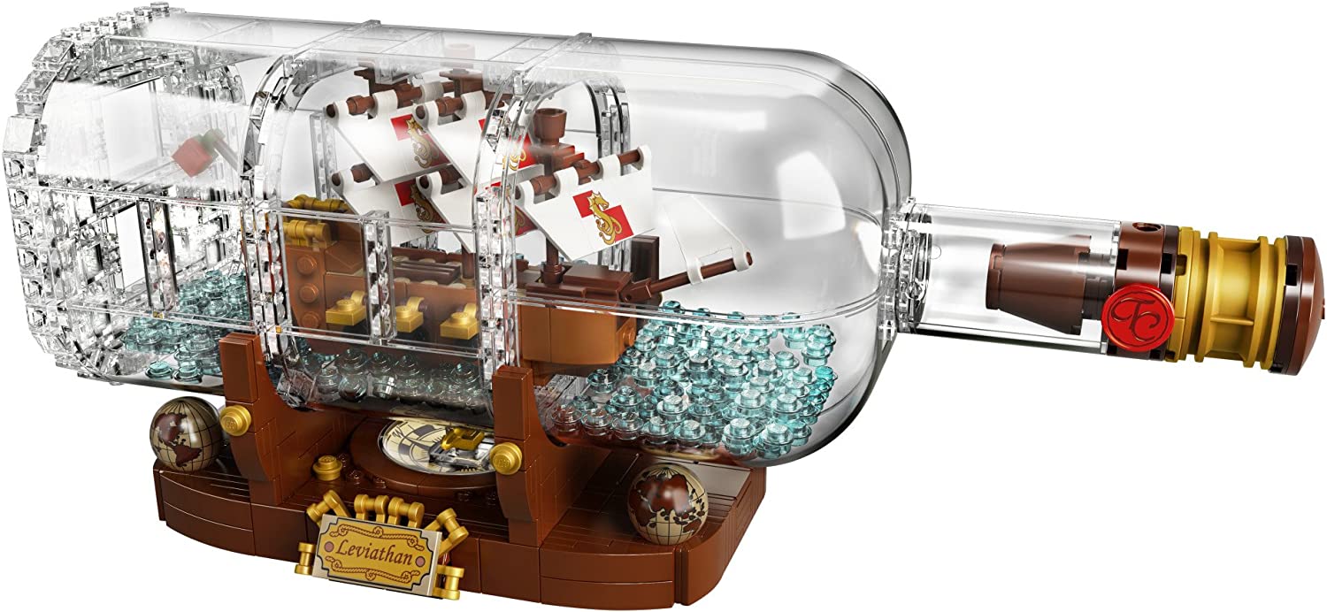 LEGO Ideas Ship in a Bottle 92177 Expert Building Kit