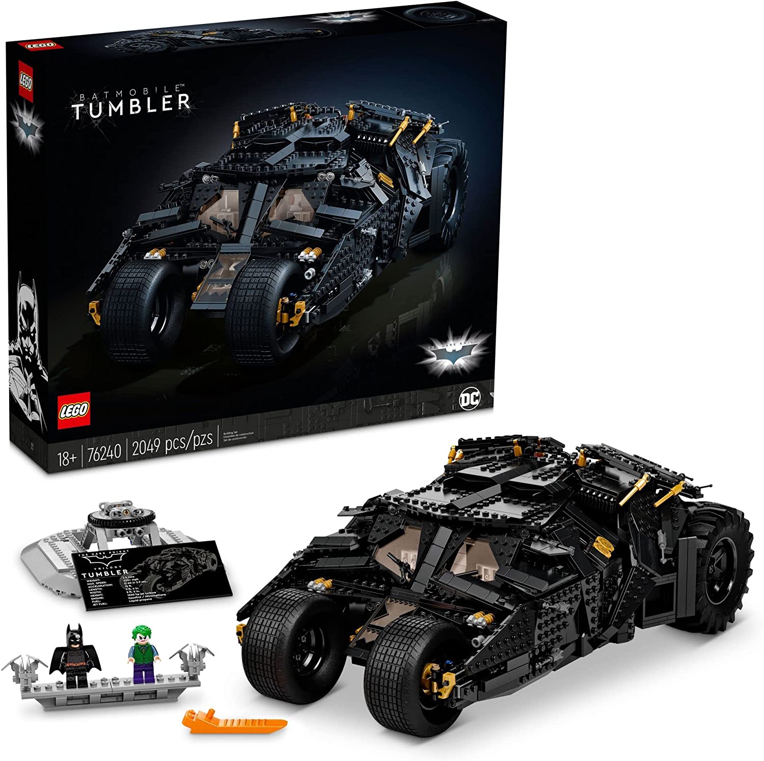 LEGO 76240 SUPER HEROES BATMOBILE TUMBLER