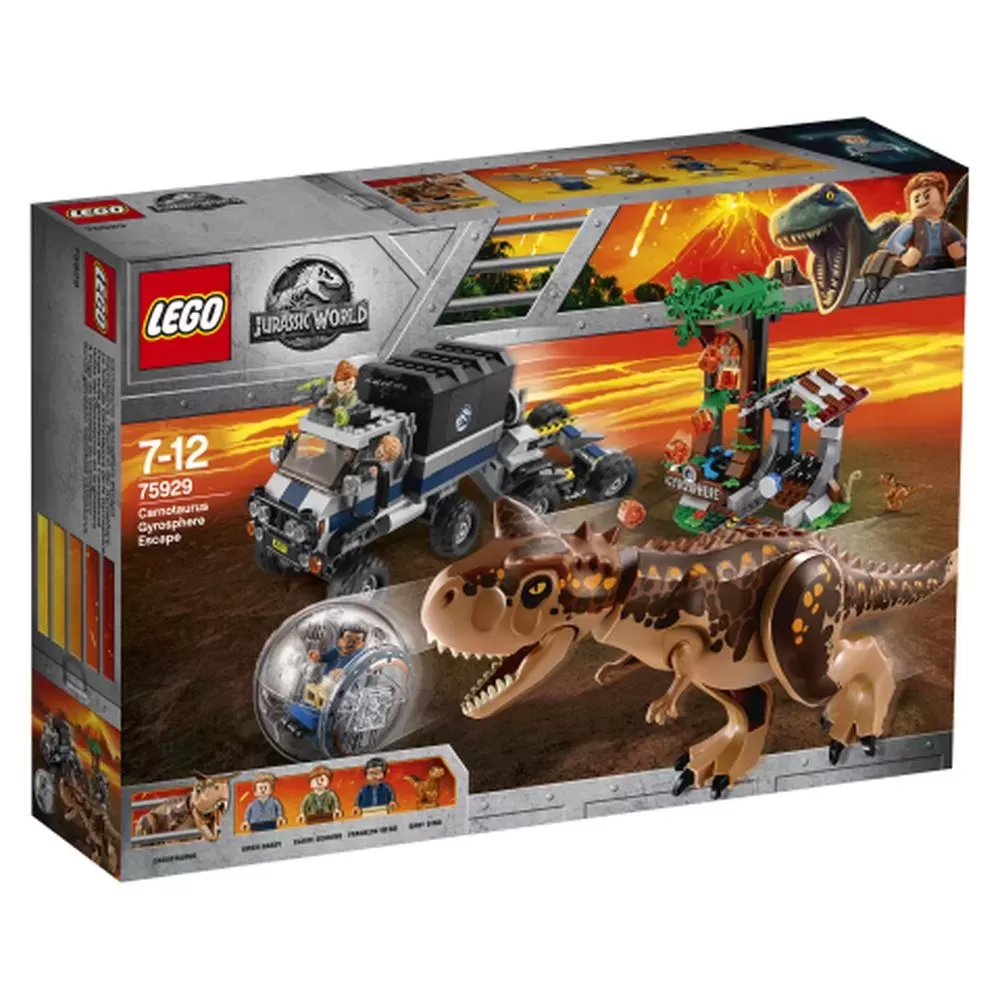 LEGO 75929 JURASSIC WORLD CARNOTAURUS GYROSPHERE ESCAPE