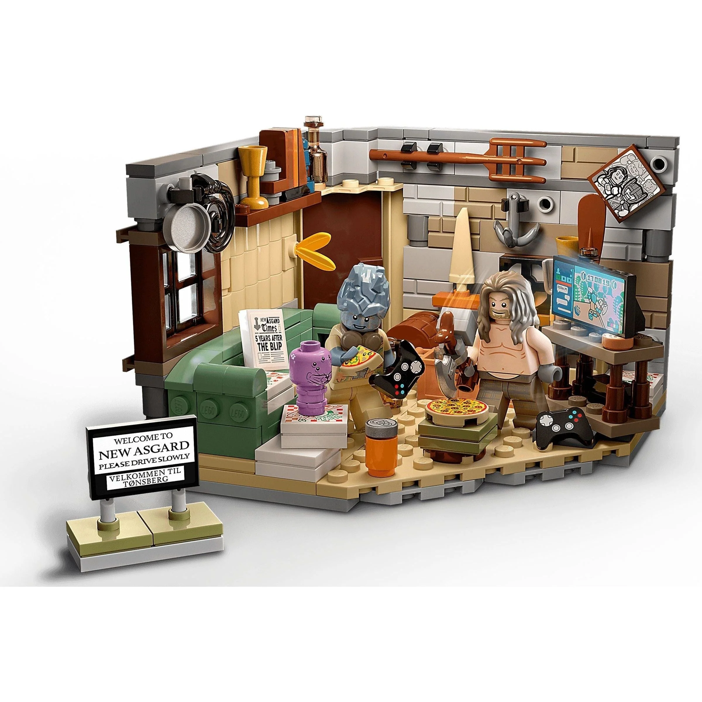 LEGO Marvel Studios 76200 Bro Thor's New Asgard