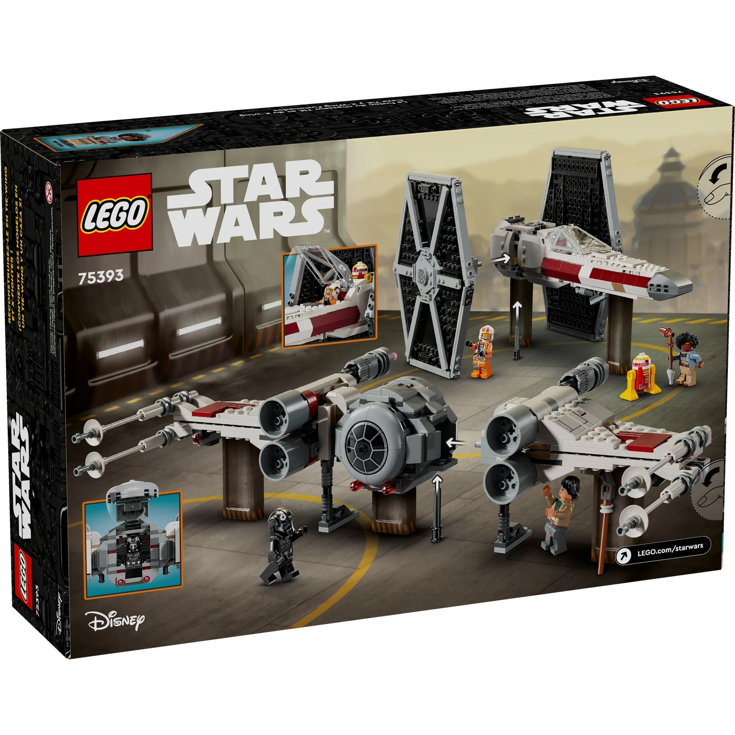 LEGO Star Wars 75393 TIE Fighter & X-wing Mash-up