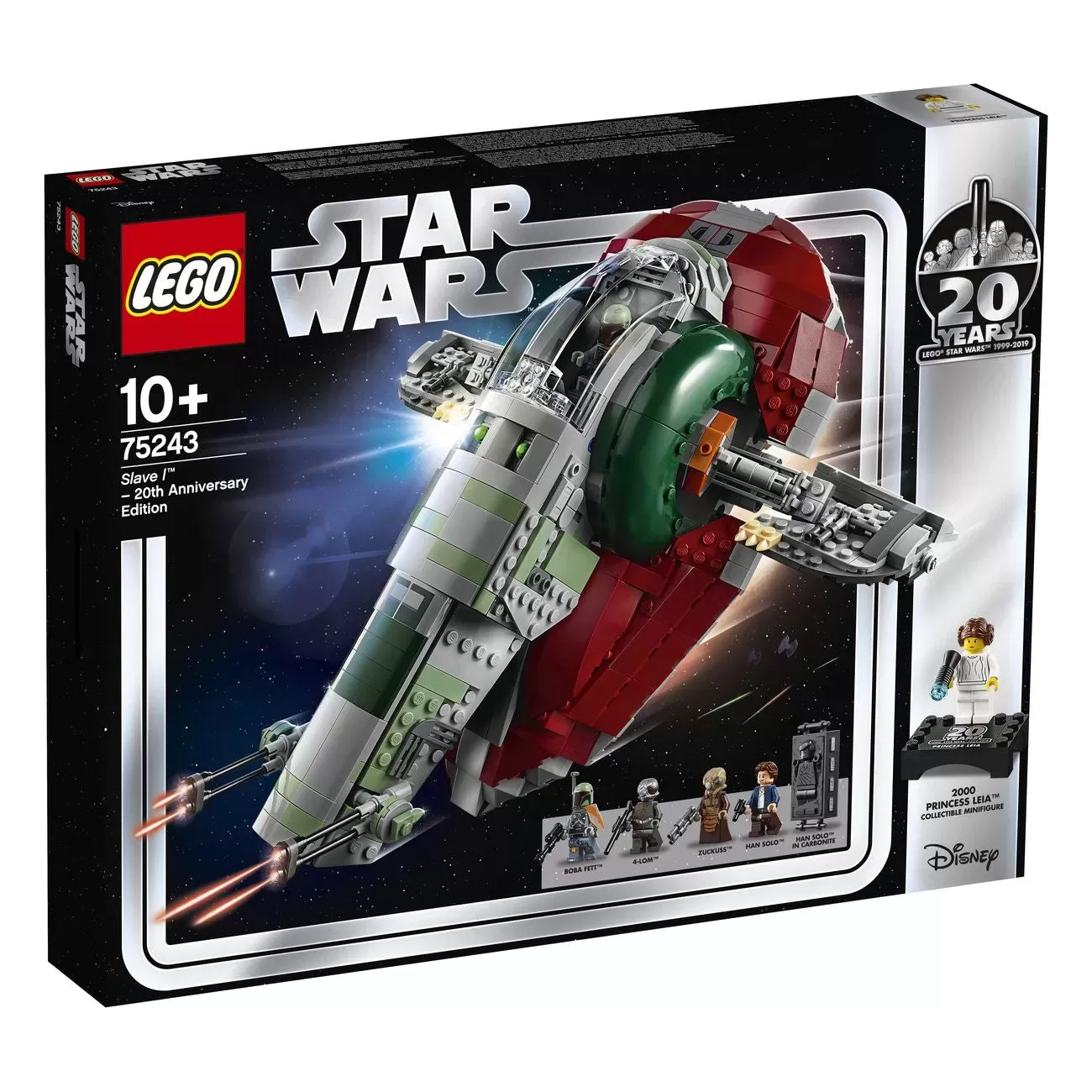 LEGO STAR WARS 20TH ANNIVERSARY EDITION SLAVE I 75243