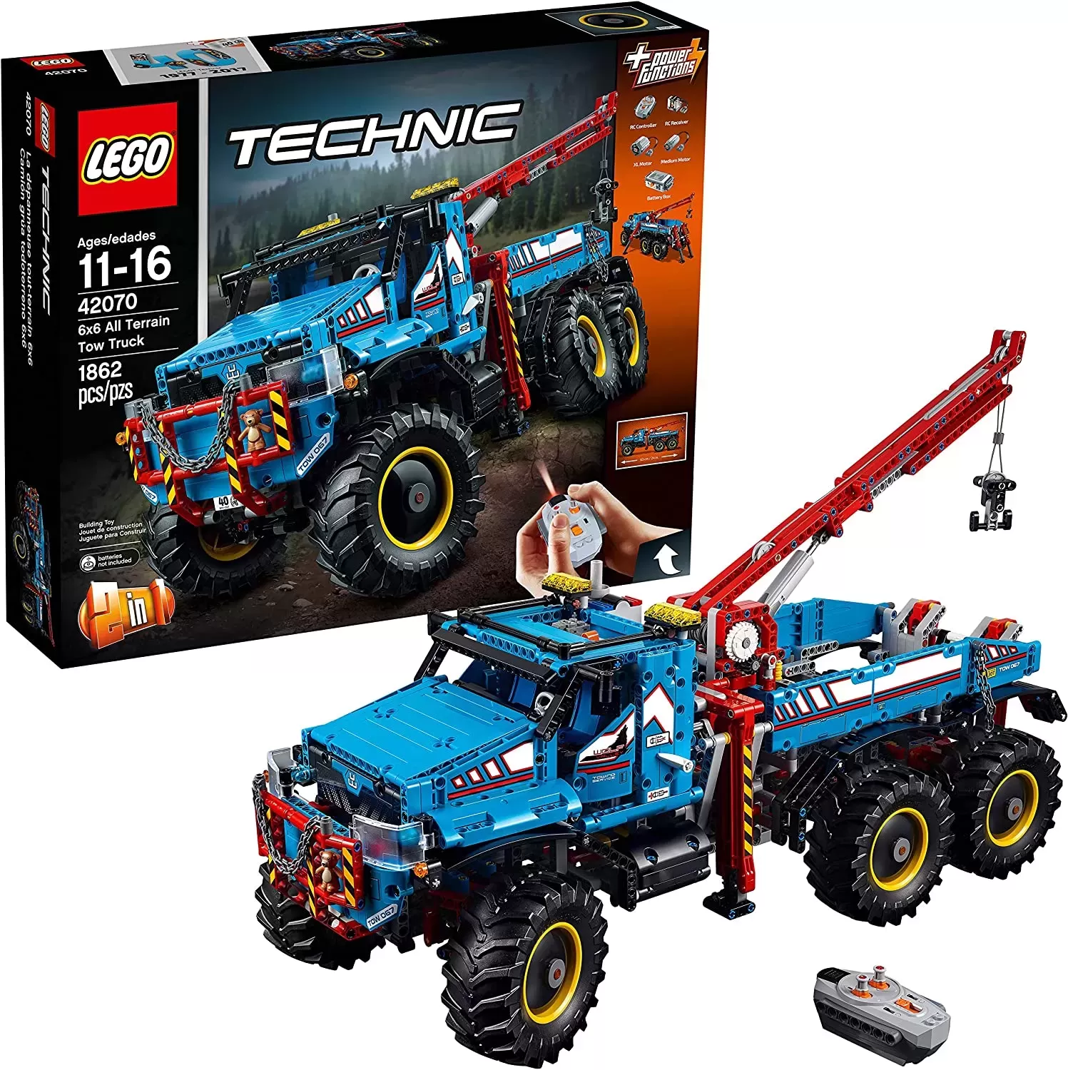 LEGO 42070 6x6 All Terrain Tow Truck