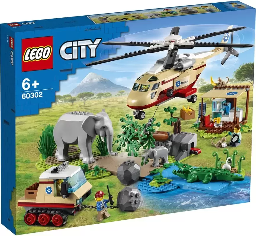 LEGO 60302 CITY WILDLIFE RESCUE OPERATION