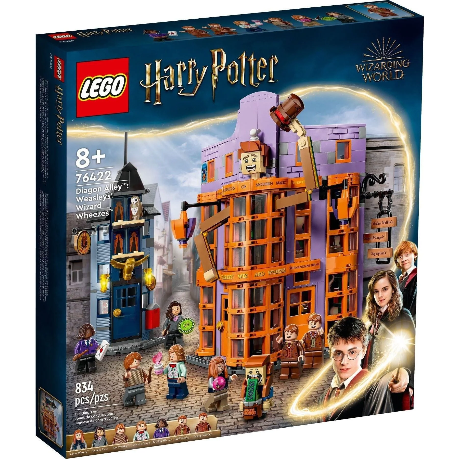 LEGO Harry Potter 76422 Diagon Alley: Weasleys' Wizard Wheezes