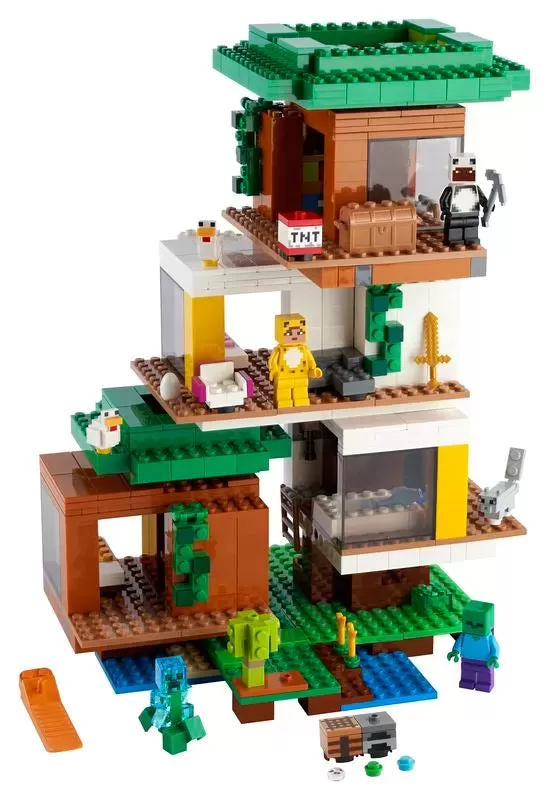 LEGO MINECRAFT 21174 THE MODERN TREEHOUSE