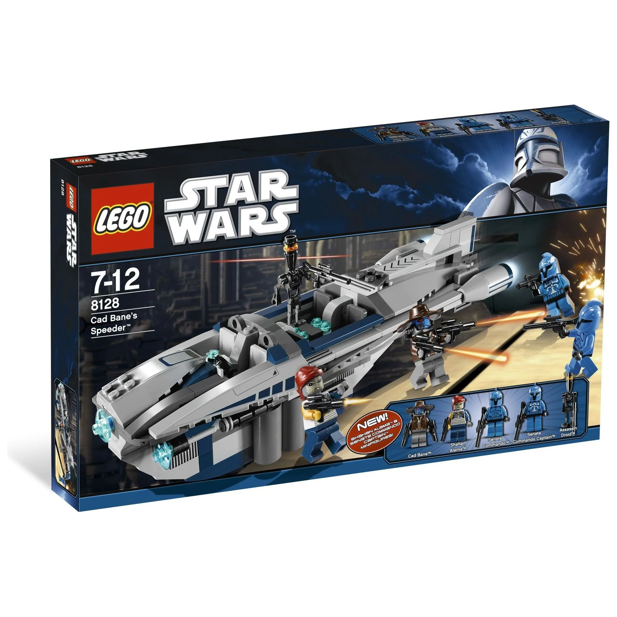 LEGO Star Wars 8128 Cad Bane's Speeder