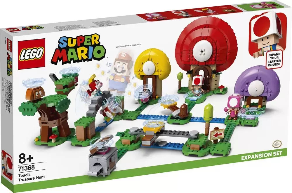 LEGO 71368 SUPER MARIO TOADS TREASURE HUNT EXPANSION SET