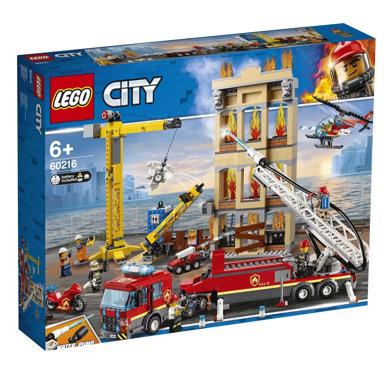 LEGO CITY DOWNTOWN FIRE BRIGADE 60216