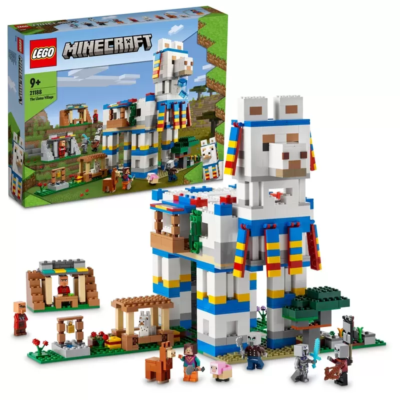 LEGO 21188 MINECRAFT THE LLAMA VILLAGE