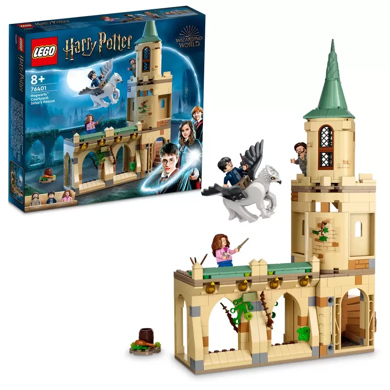 LEGO® 76401 HARRY POTTER™ HOGWARTS™ COURTYARD: SIRIUS’S RESCUE BUILDING KIT