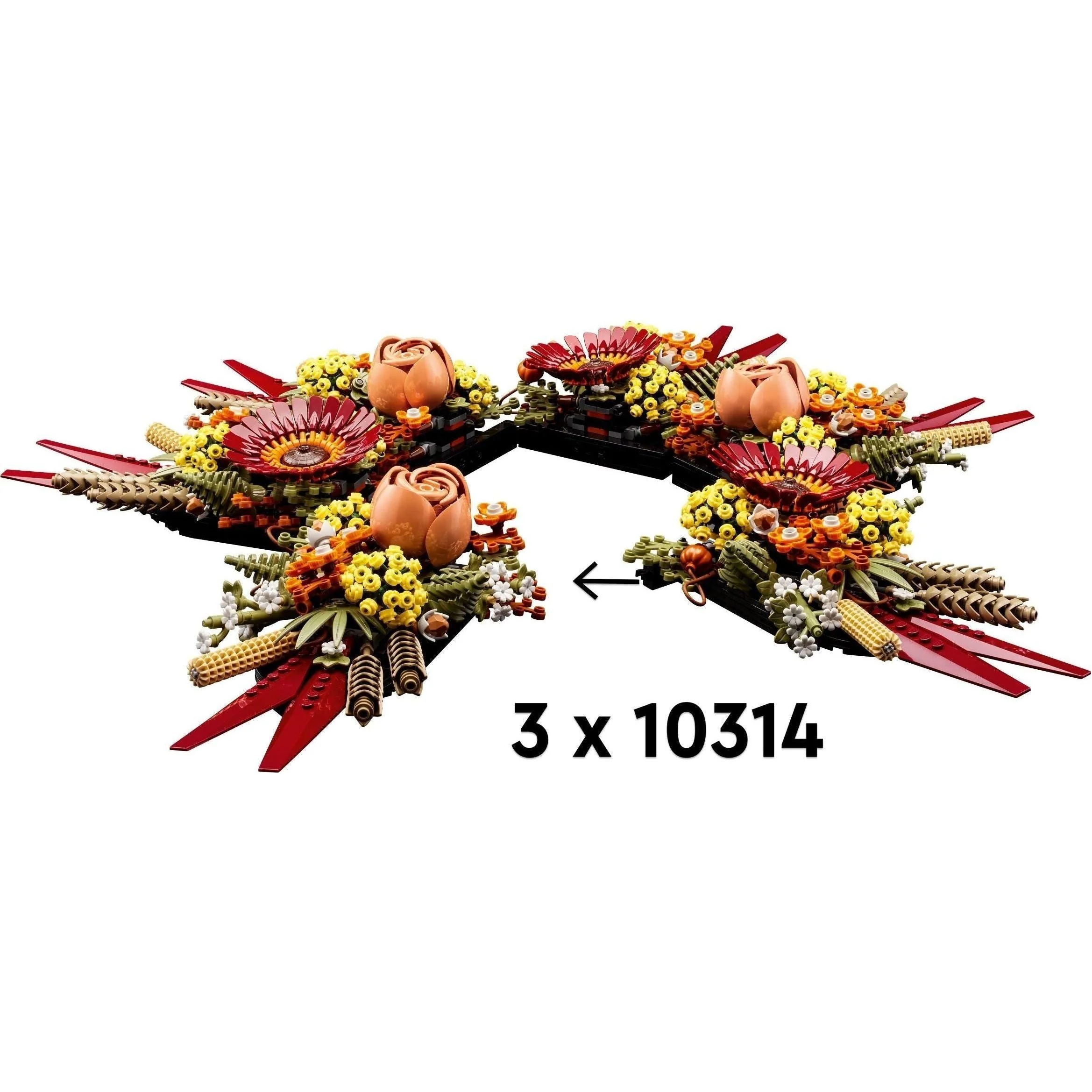LEGO Icons Botanical Collection 10314 Dried Flower Centrepiece