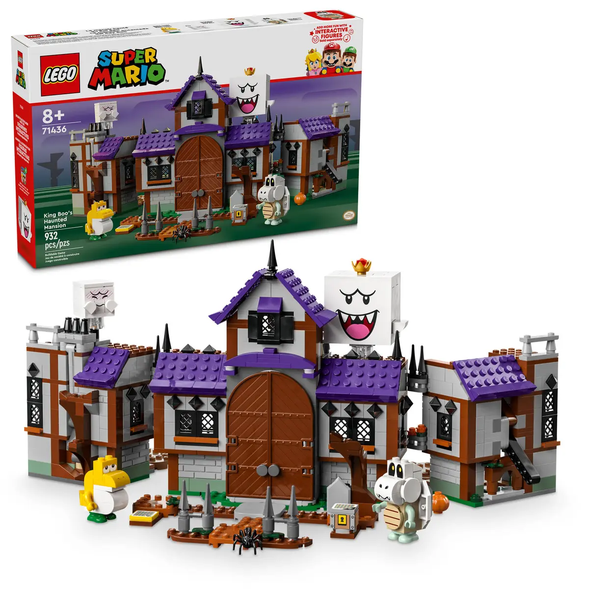 LEGO Super Mario 71436 King Boo's Haunted Mansion