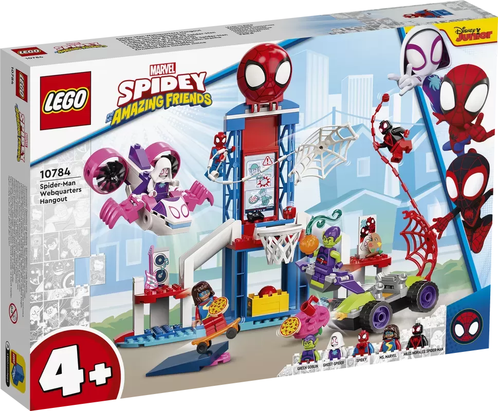 LEGO 10784 MARVEL SPIDEY SPIDER-MAN WEBQUARTERS HANGOUT