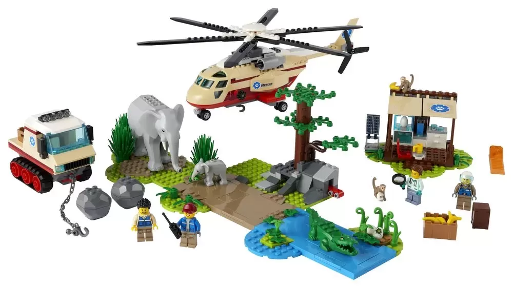 LEGO 60302 CITY WILDLIFE RESCUE OPERATION