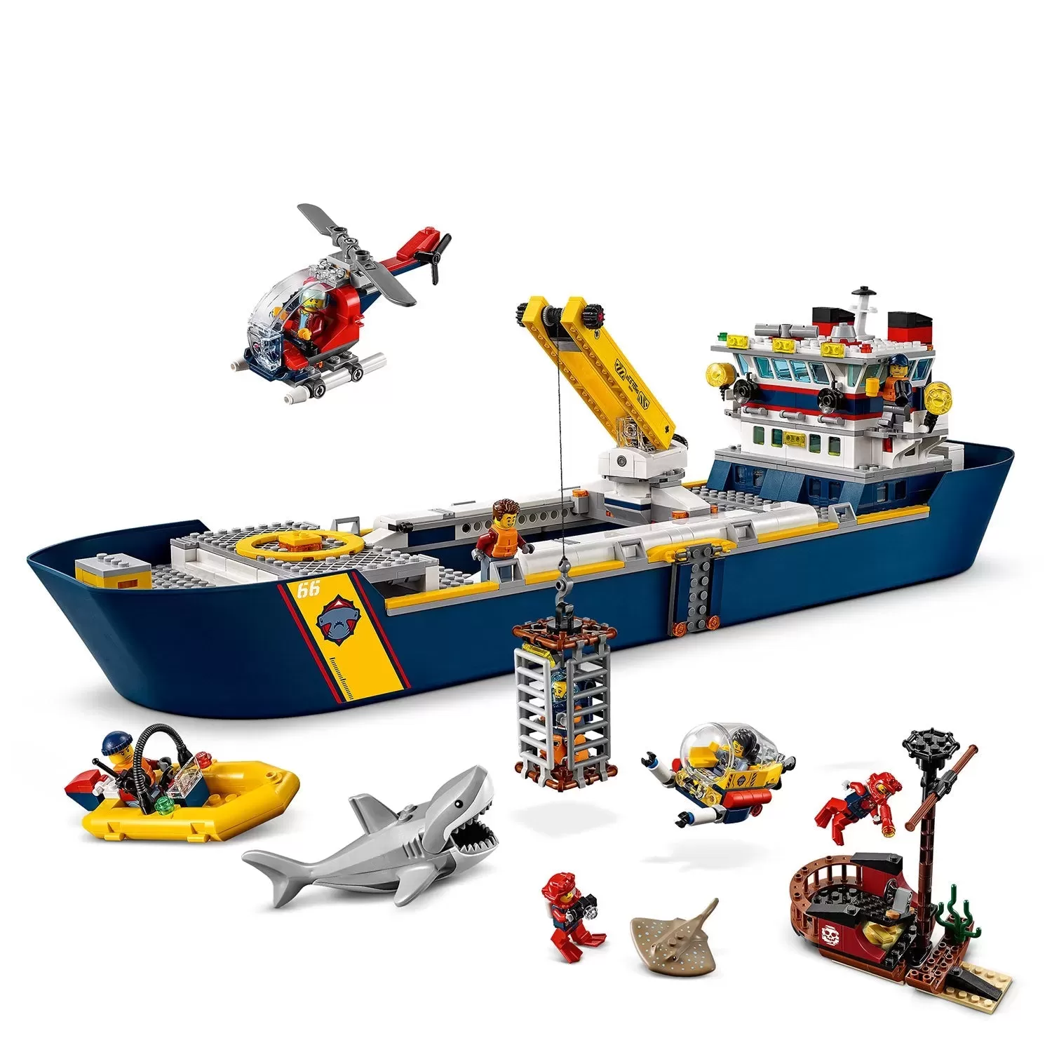 LEGO 60266 CITY OCEAN EXPLORATION SHIP