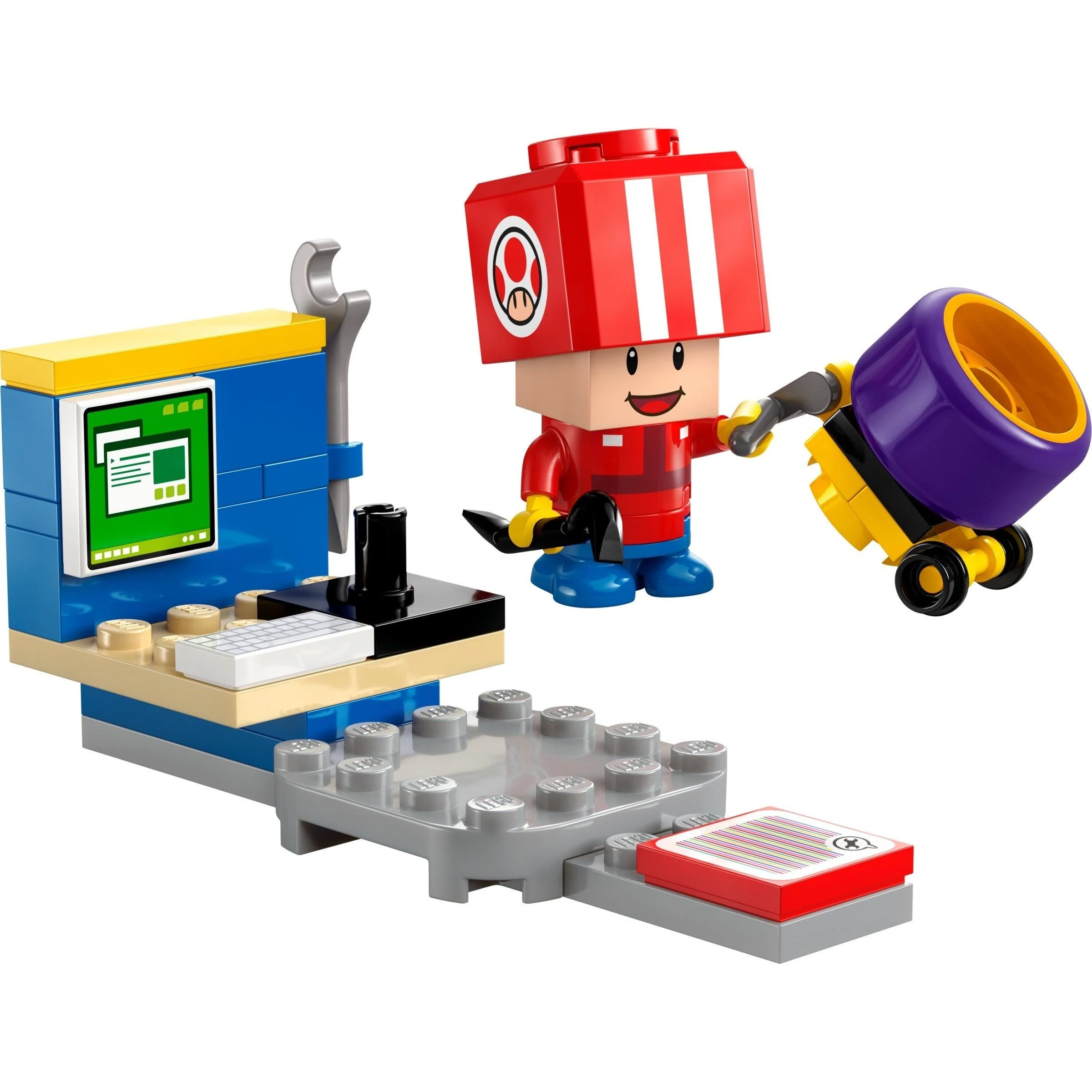 LEGO Super Mario 30702 Toad (Pit Crew) Recruitment Bag