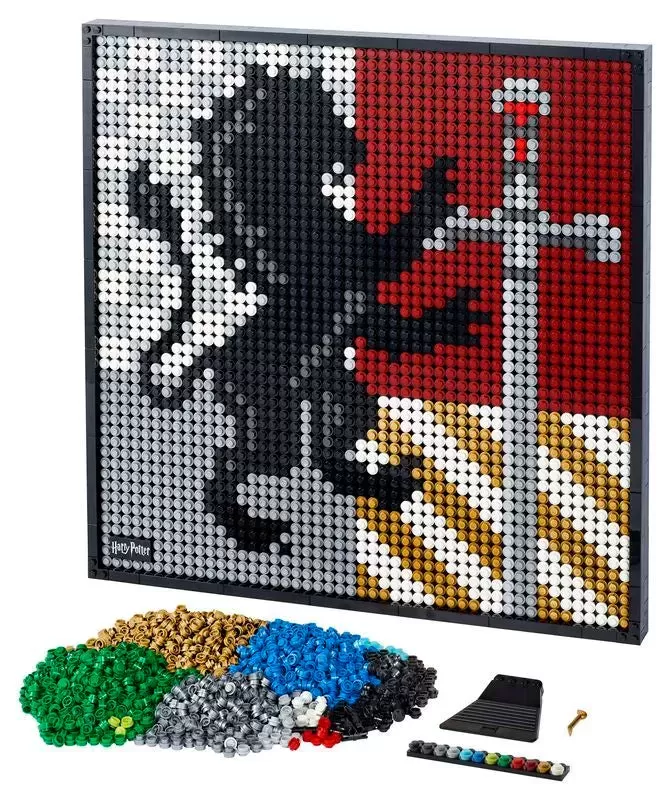 LEGO 31201 ART HARRY POTTER HOGWARTS CRESTS