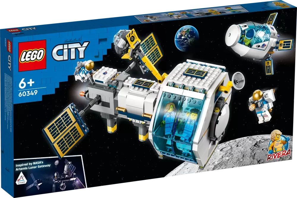LEGO CITY LUNAR SPACE STATION 60349 BUILDING KIT