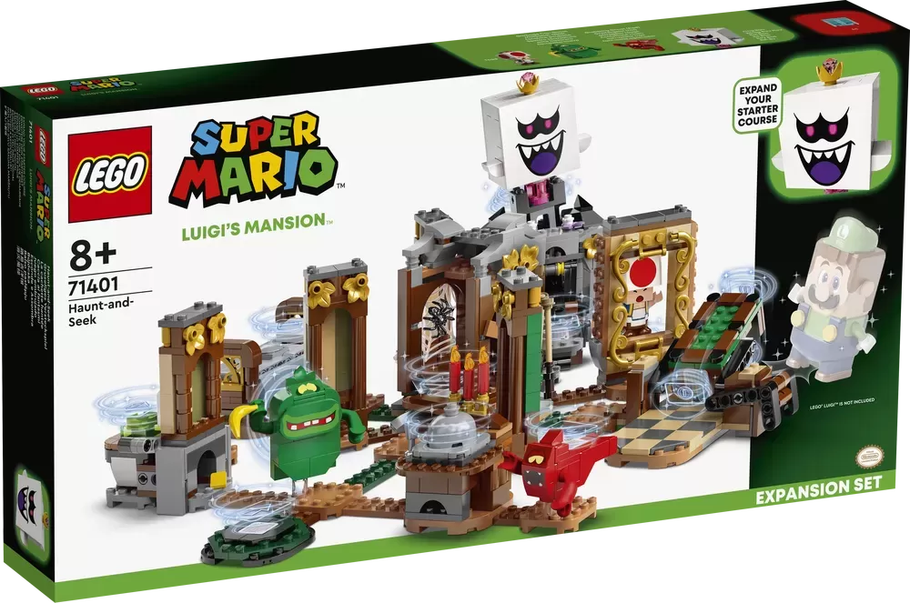 LEGO 71401 SUPER MARIO LUIGIS MANSION HAUNT-AND-SEEK EXPANSION SET