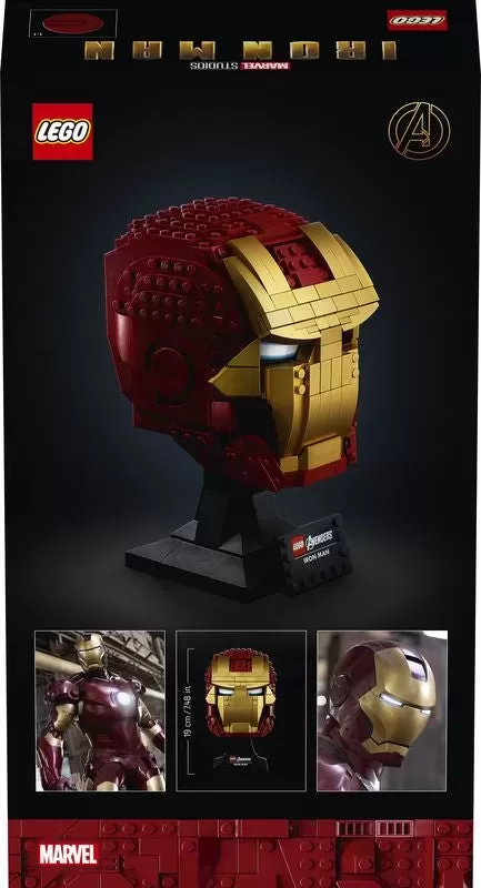 LEGO 76165 MARVEL IRON MAN HELMET