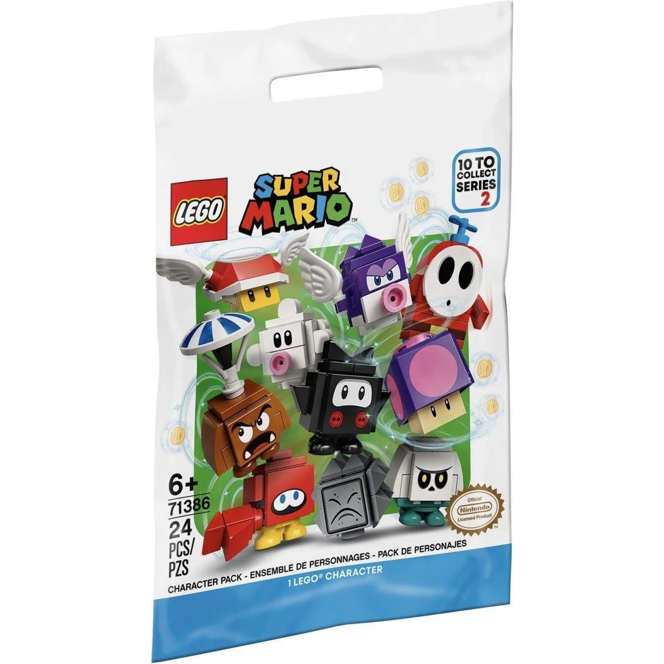 LEGO 71386 Super Mario Character Pack series 2 - Complete box of 20