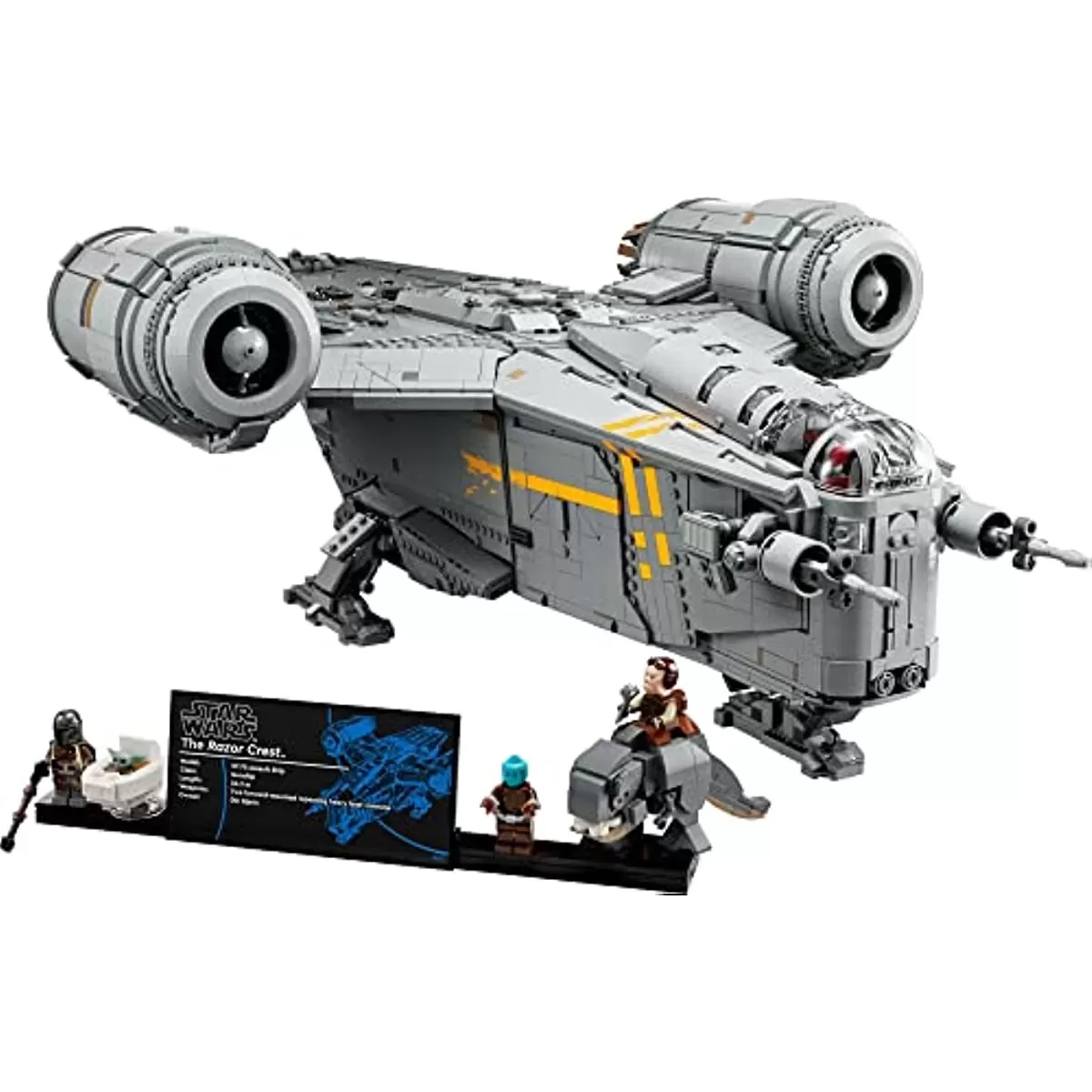LEGO Star Wars The Razor Crest 75331 UCS Set, Ultimate Collectors Series Starship Model Kit for Adults, Large Iconic The Mandalorian Memorabilia Collectable